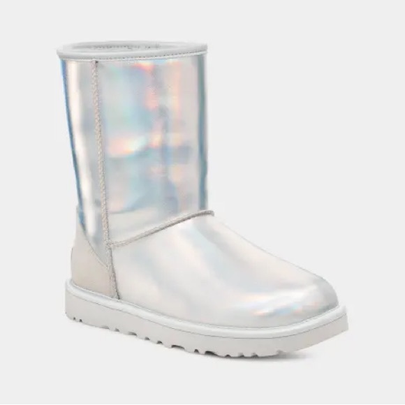 Classic Short Iridescent Ugg Boot - Size 6 - New in Box ($178.00) - Picture 2 of 11